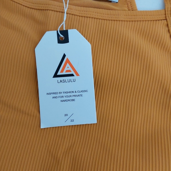 3 LASLULU Womens Sports Bra Top Bundle Size Large Gray Orange Pink - Picture 9 of 13